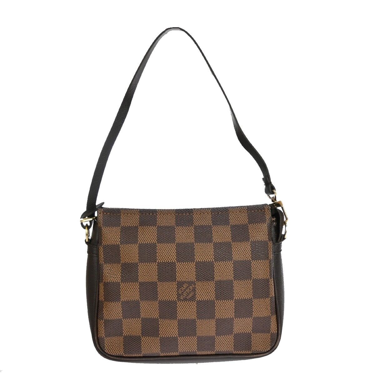 Louis Vuitton Trousse makeup Brown Canvas Clutch Bag