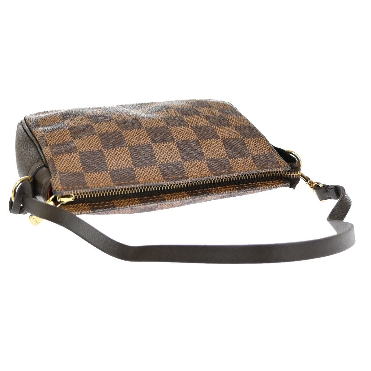 Louis Vuitton Trousse makeup Brown Canvas Clutch Bag