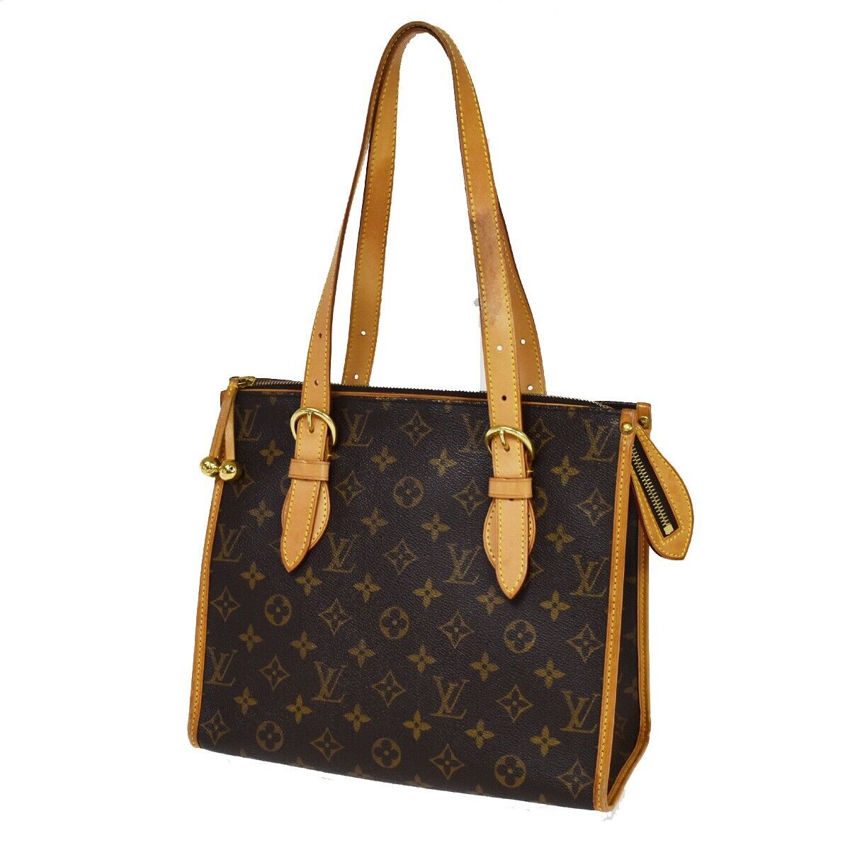 Louis Vuitton Popincourt Brown Canvas Shoulder Bag