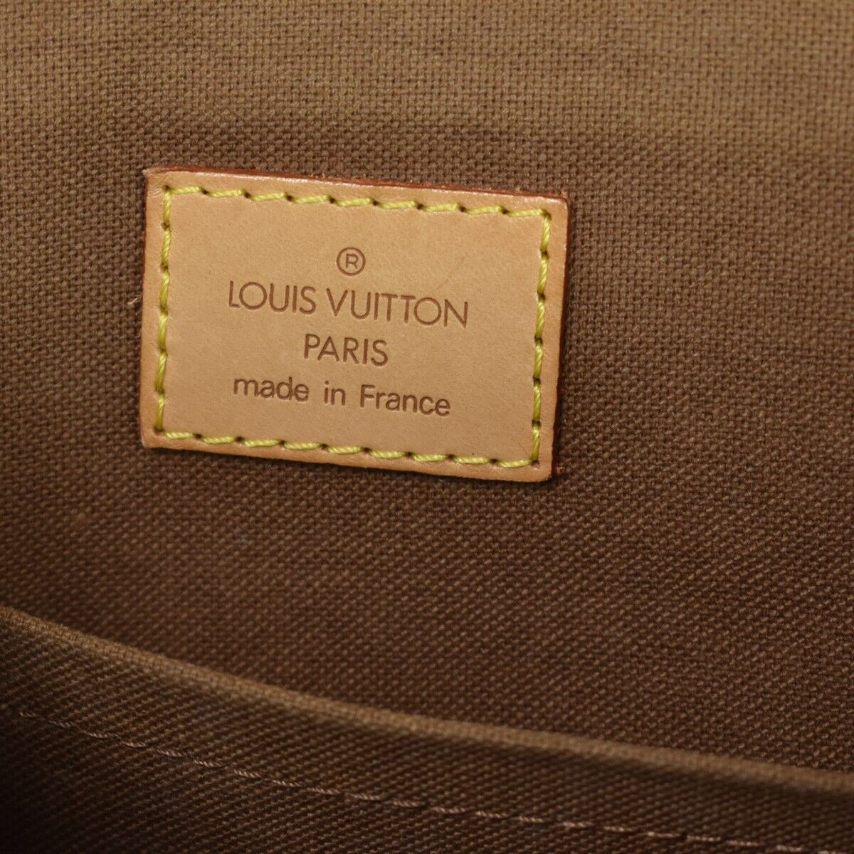 Louis Vuitton Popincourt Brown Canvas Shoulder Bag