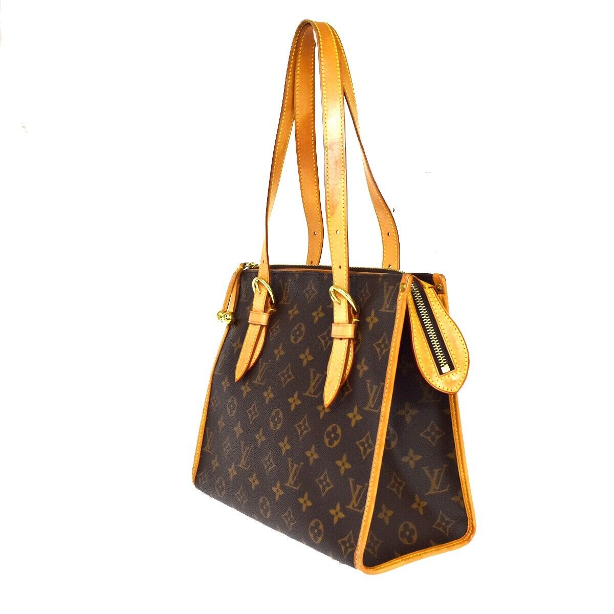 Louis Vuitton Popincourt Brown Canvas Shoulder Bag