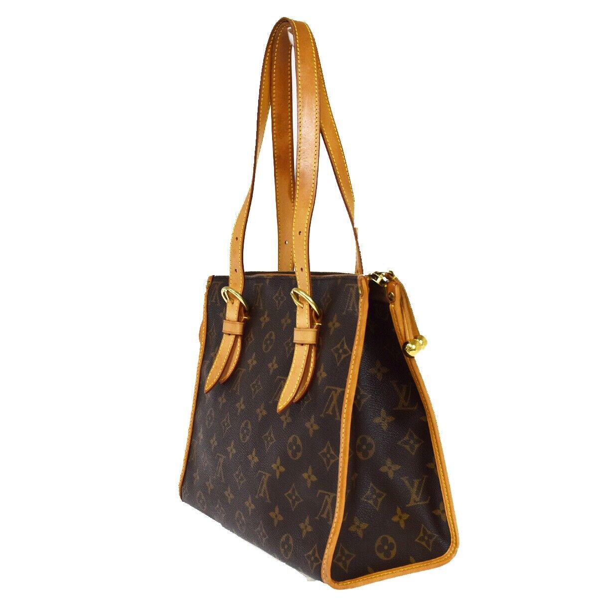 Louis Vuitton Popincourt Brown Canvas Shoulder Bag