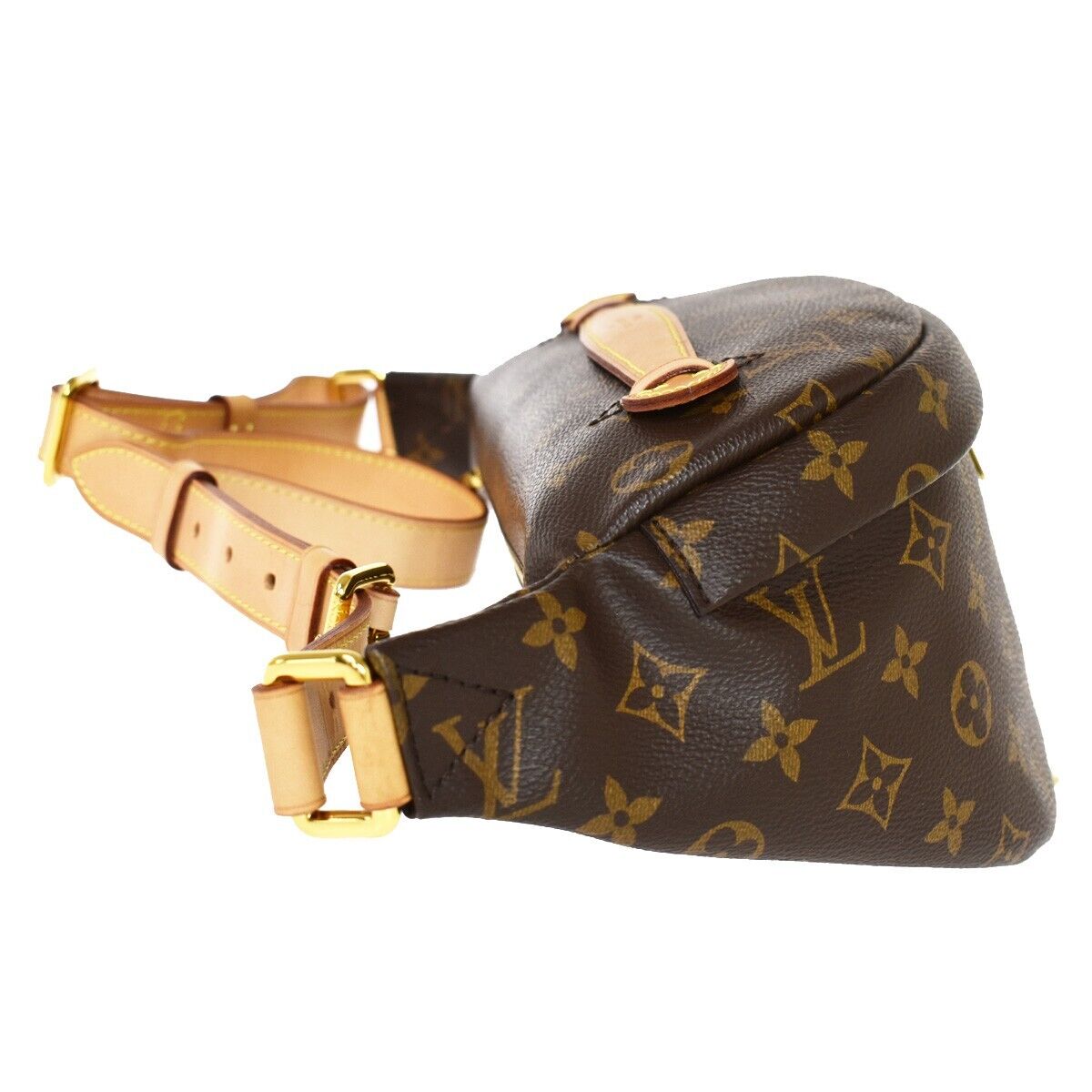 Louis Vuitton Monogram Brown Canvas Backpack Bag