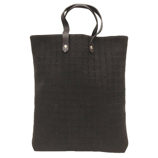 Hermès Ahmedabad Brown Wool Tote Bag