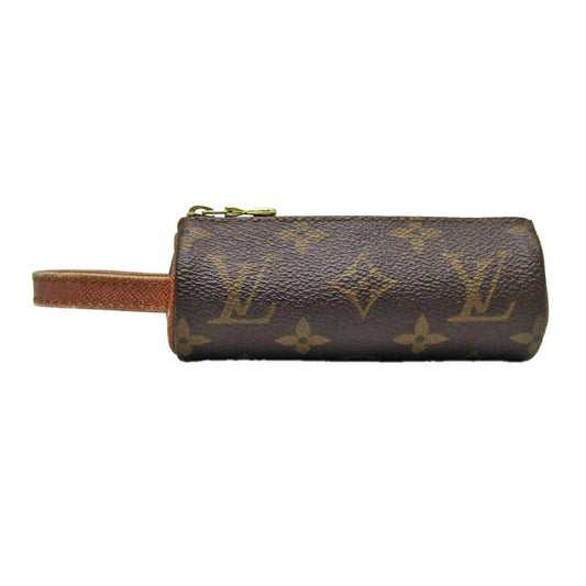 Louis Vuitton Golf Ball Case Brown Canvas Wallet Accessories