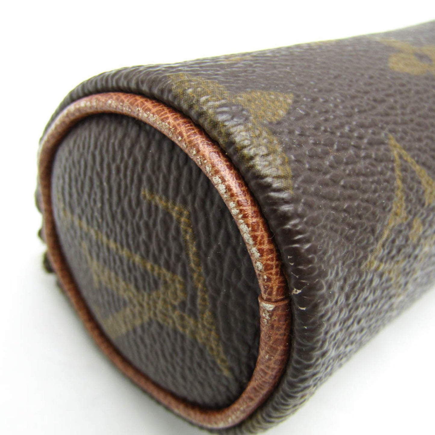 Louis Vuitton Golf Ball Case Brown Canvas Wallet Accessories