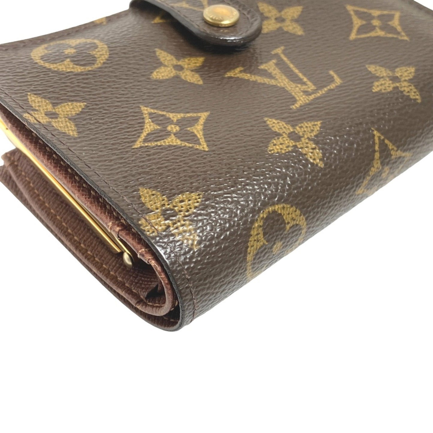 Louis Vuitton Viennois Brown Canvas Wallet Accessories