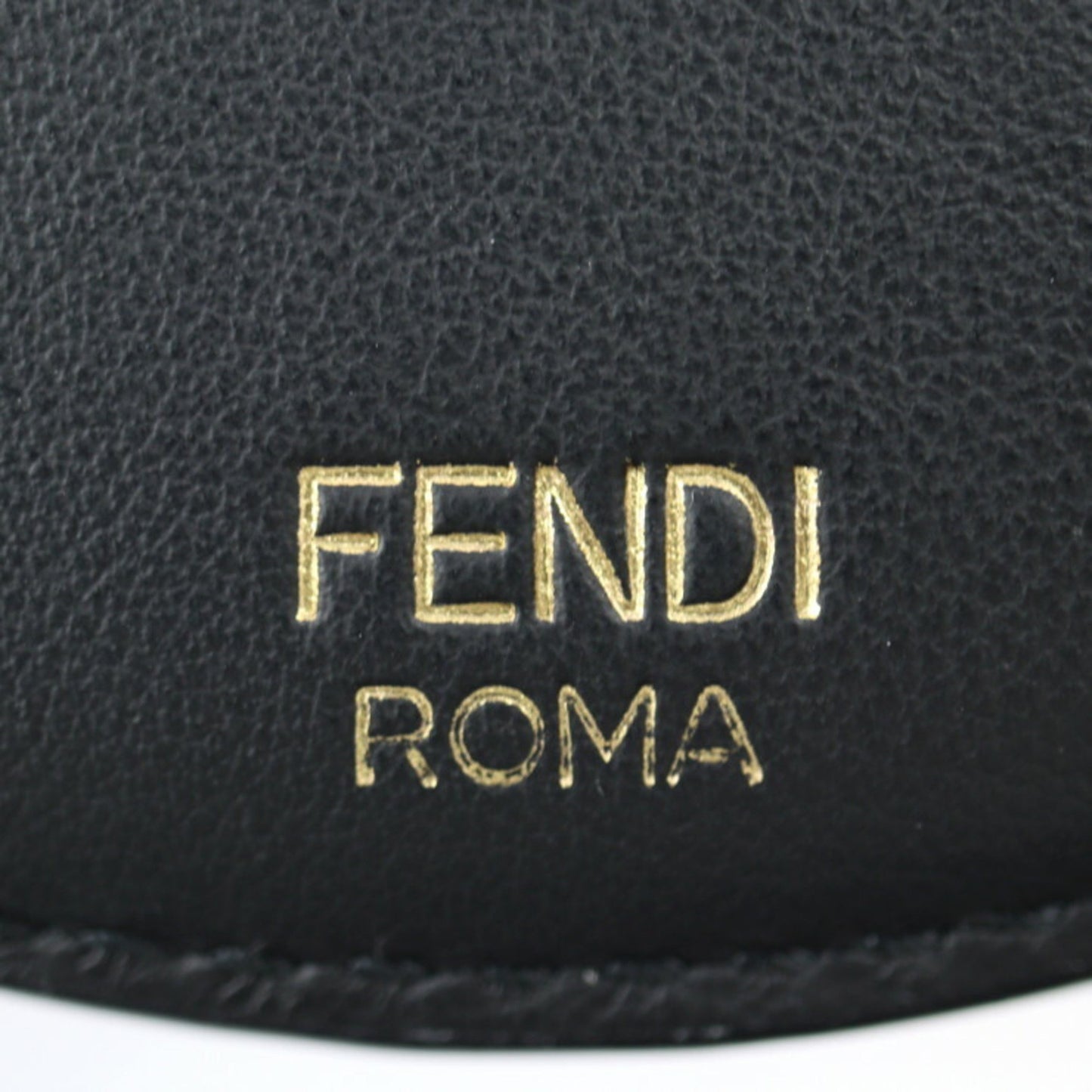 Fendi Black Leather Shoulder Bag