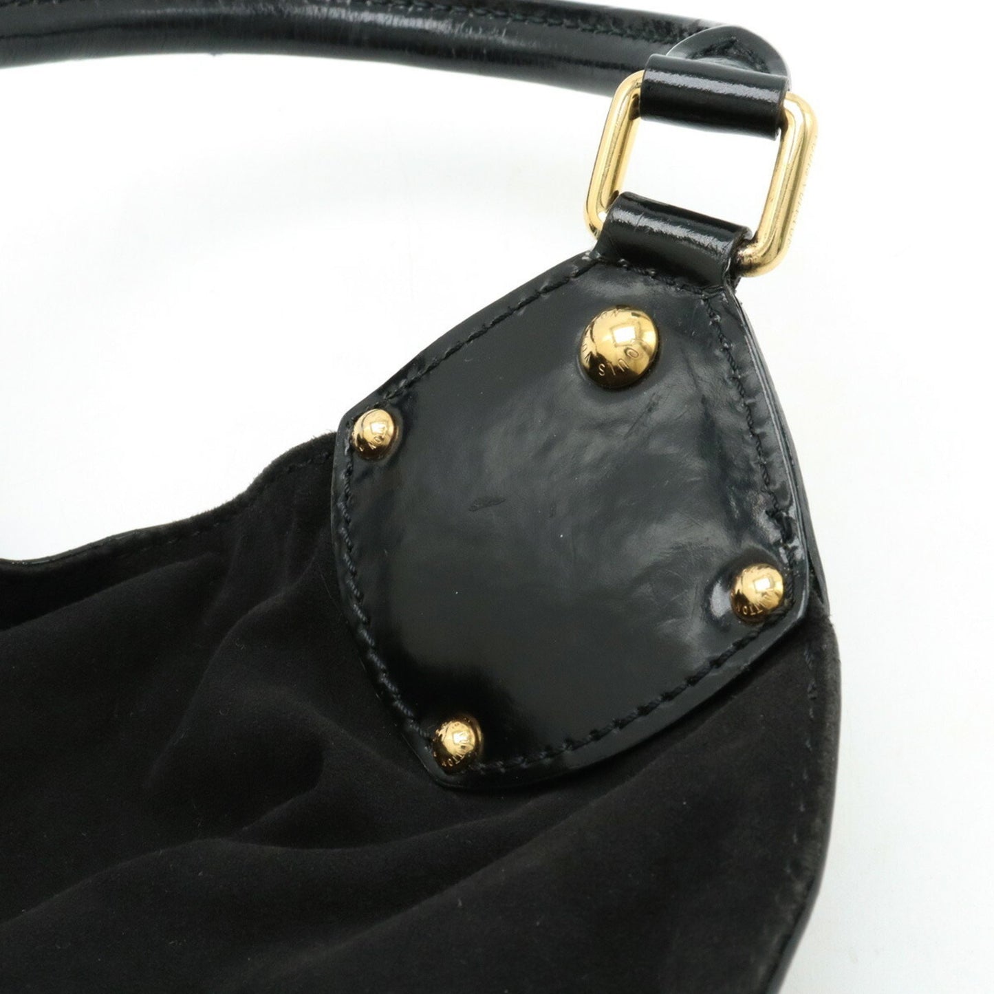 Louis Vuitton Surya Black Patent Leather Hand Bag