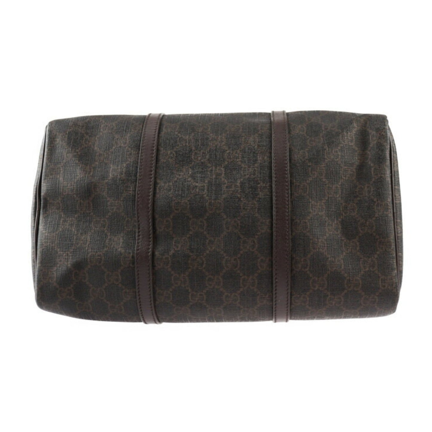 Gucci GG Supreme Brown Canvas Travel Bag