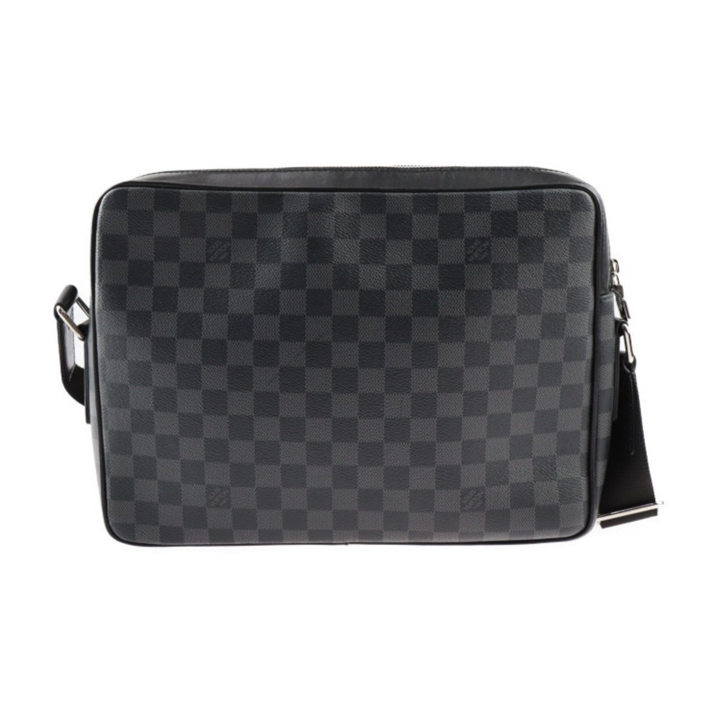 Louis Vuitton Dayton Black Canvas Shoulder Bag