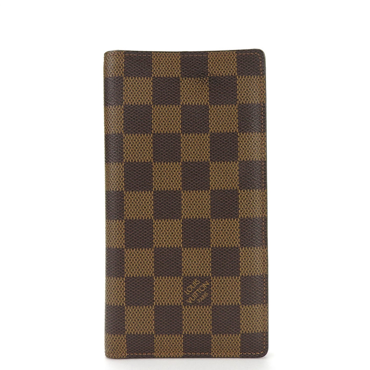 Louis Vuitton Portefeuille Long Brown Canvas Wallet Accessories