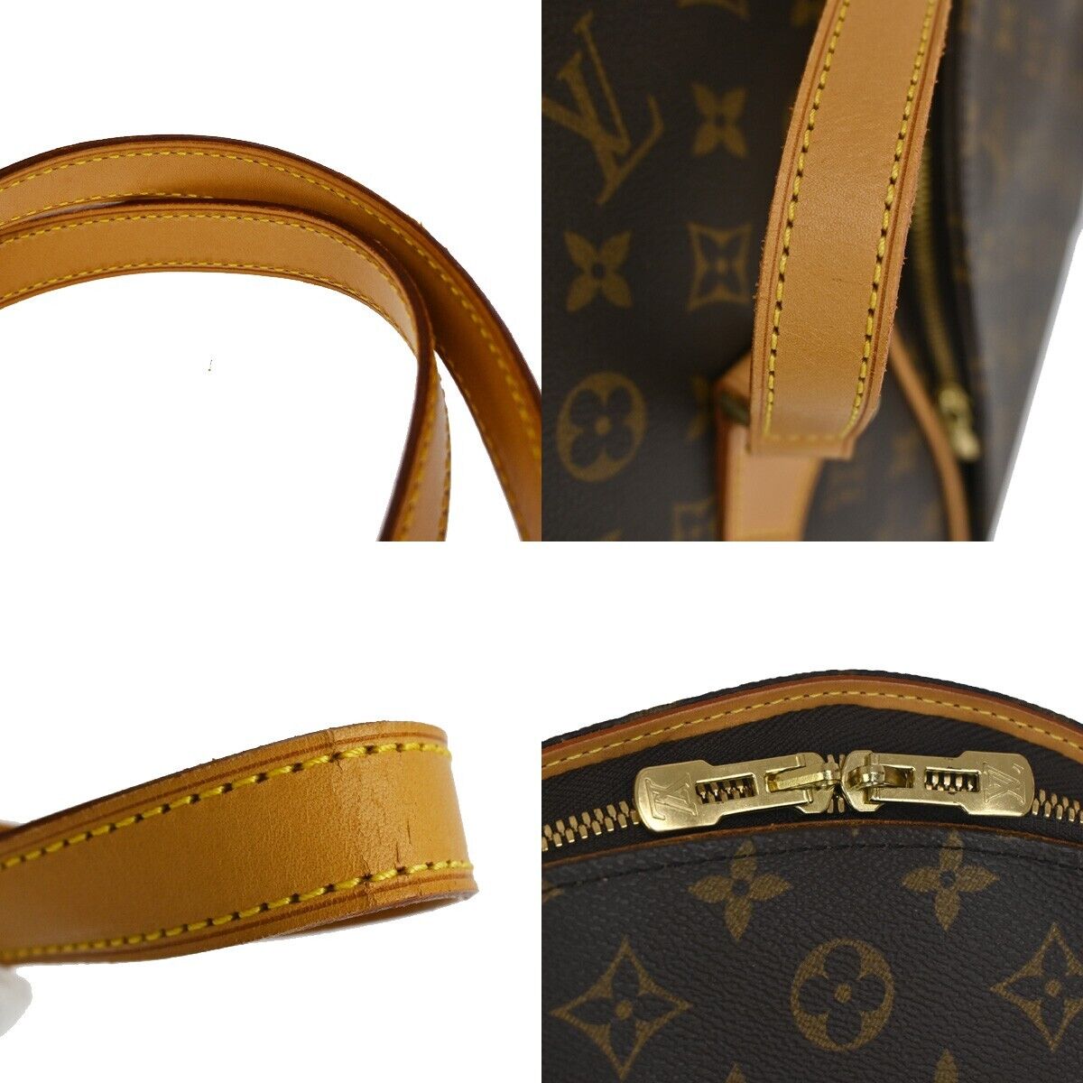 Louis Vuitton Ellipse Brown Canvas Shoulder Bag