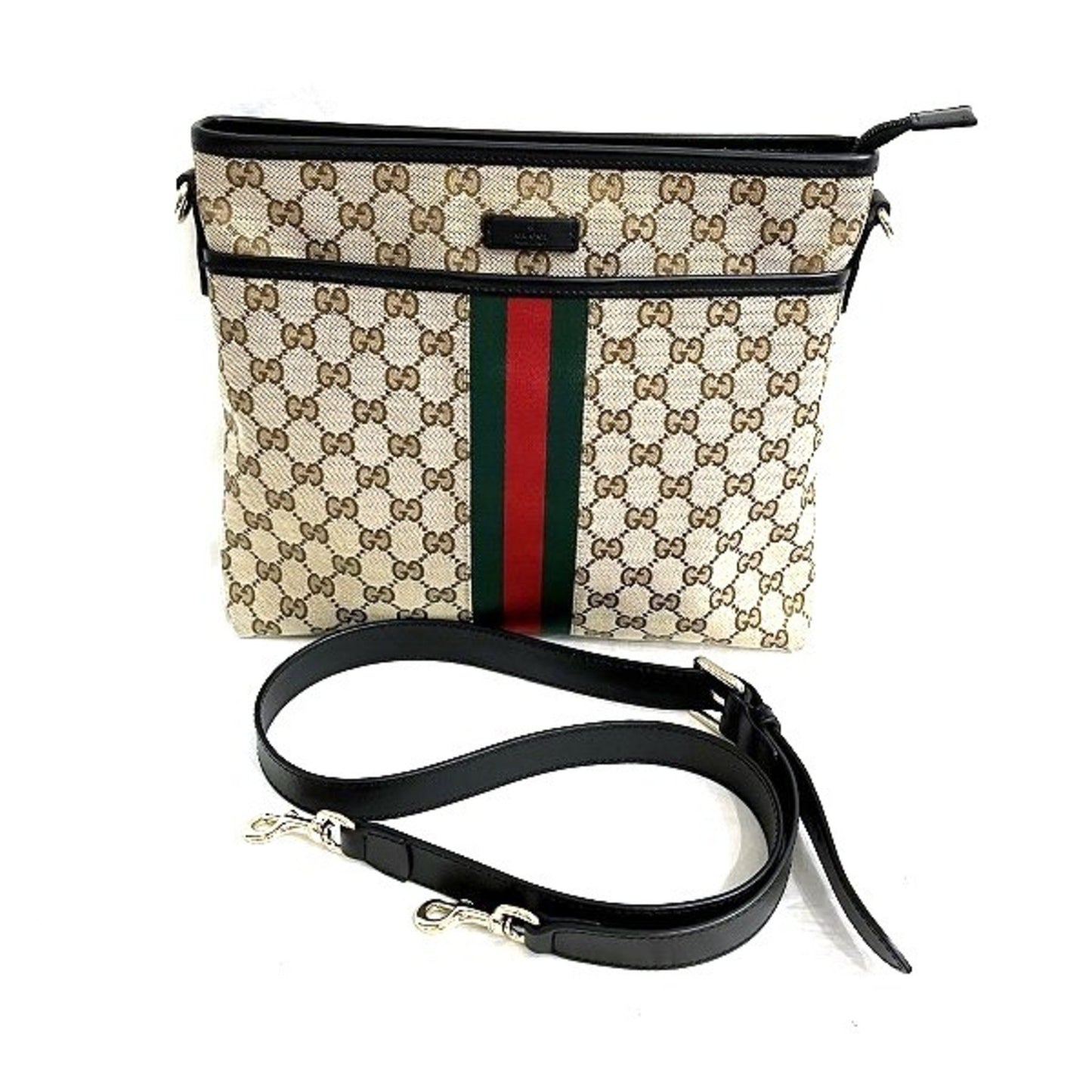 Gucci GG canvas Beige Canvas Shoulder Bag