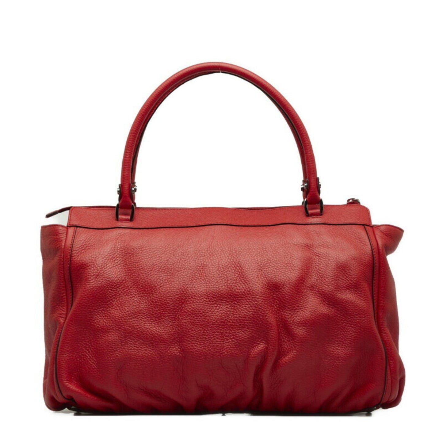 Gucci Abbey Red Leather Hand Bag