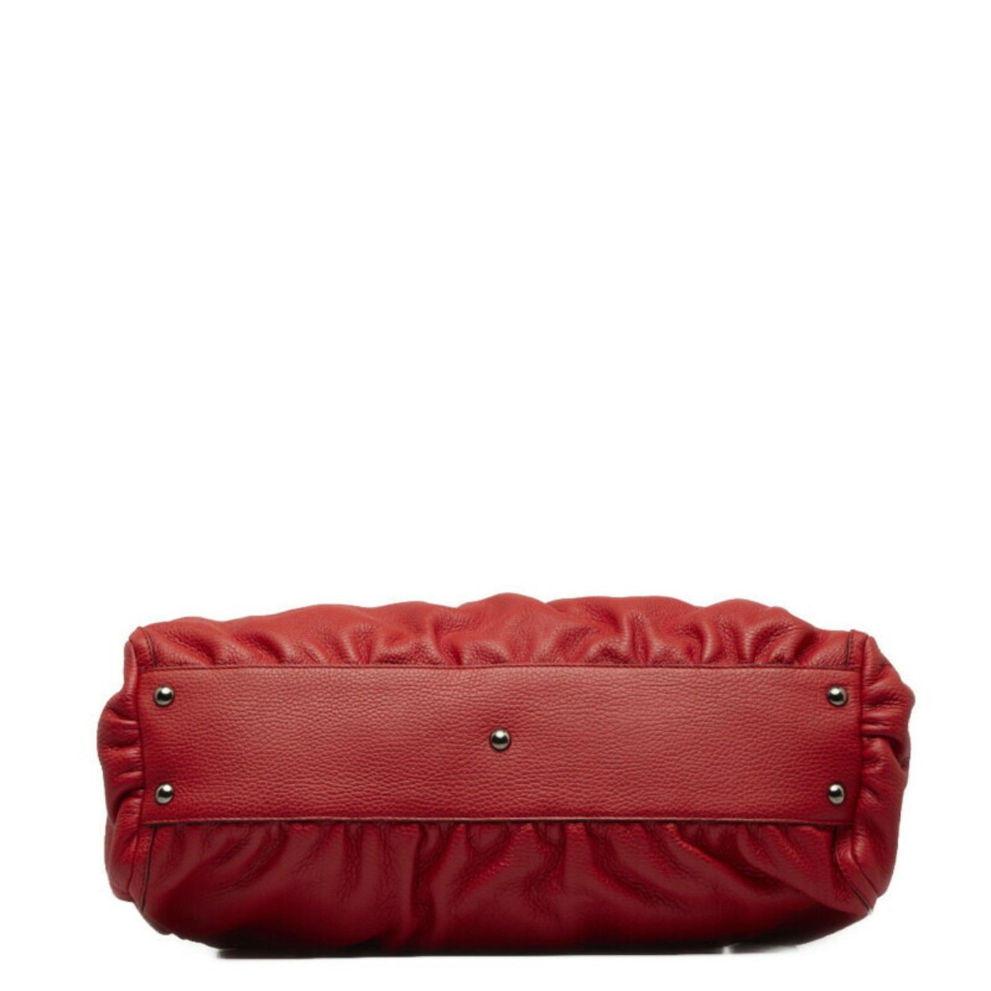 Gucci Abbey Red Leather Hand Bag