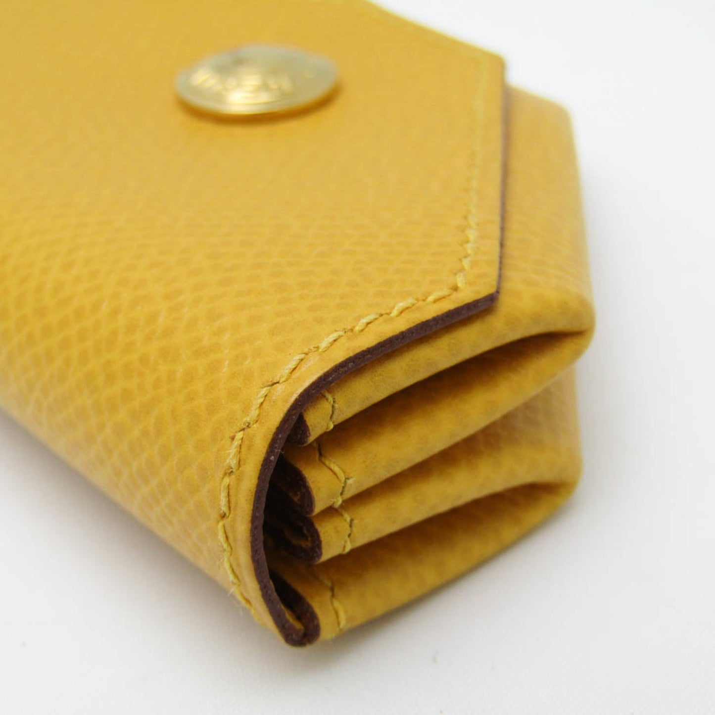 Hermès 24 Yellow Leather Wallet Accessories