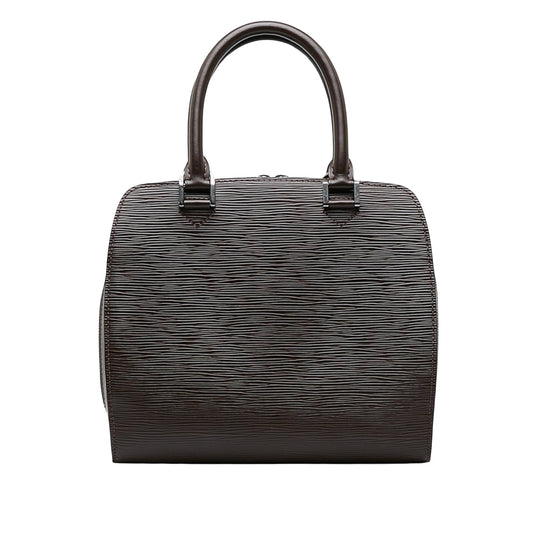 Louis Vuitton Pont Neuf Brown Leather Hand Bag