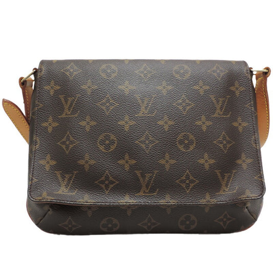 Louis Vuitton Musette Brown Canvas Shoulder Bag