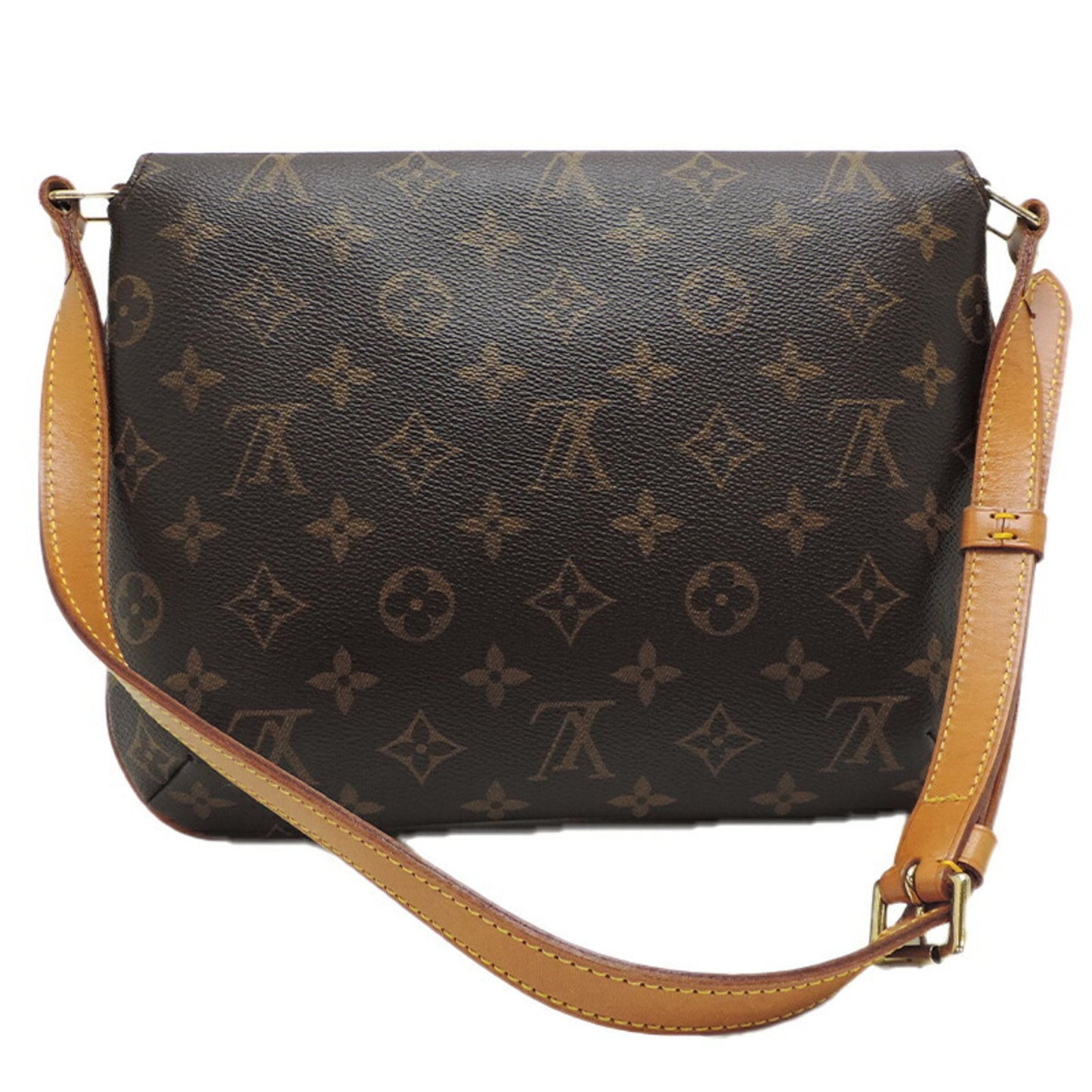 Louis Vuitton Musette Brown Canvas Shoulder Bag