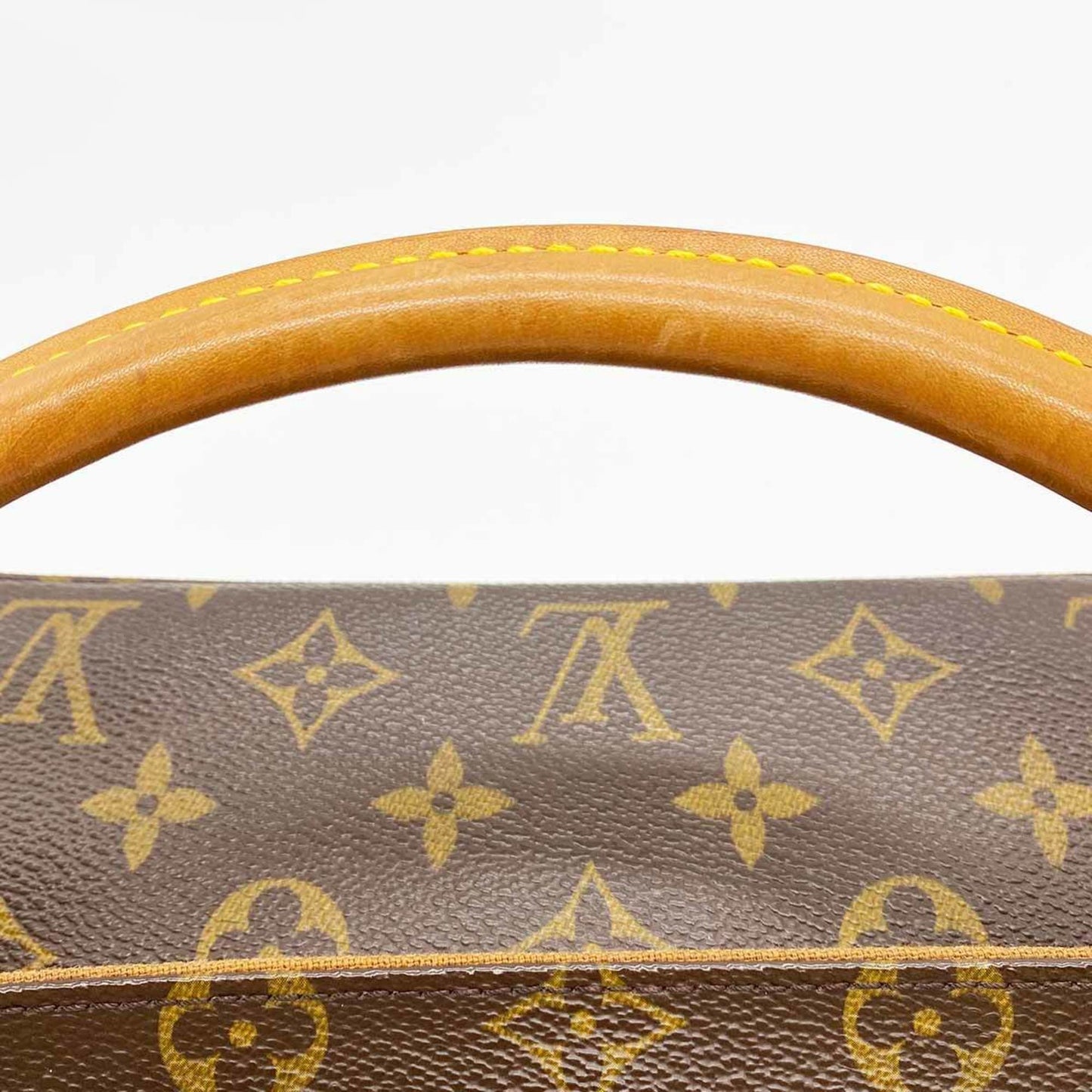 Louis Vuitton Mini looping Brown Canvas Shoulder Bag