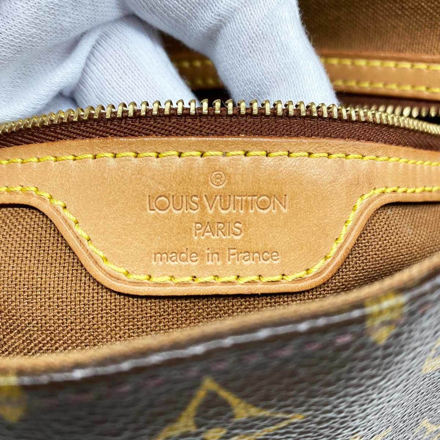 Louis Vuitton Mini looping Brown Canvas Shoulder Bag