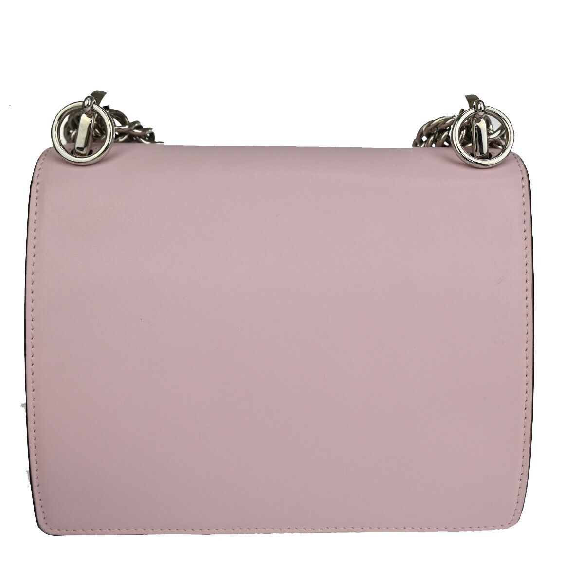 Fendi Kan I Pink Leather Shoulder Bag