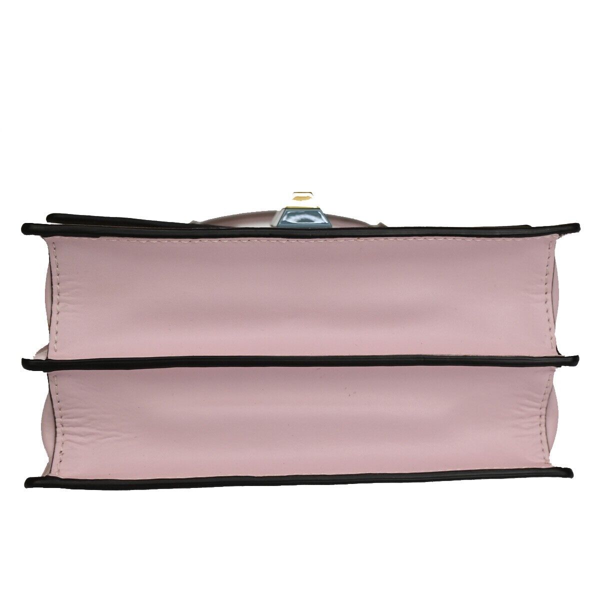 Fendi Kan I Pink Leather Shoulder Bag